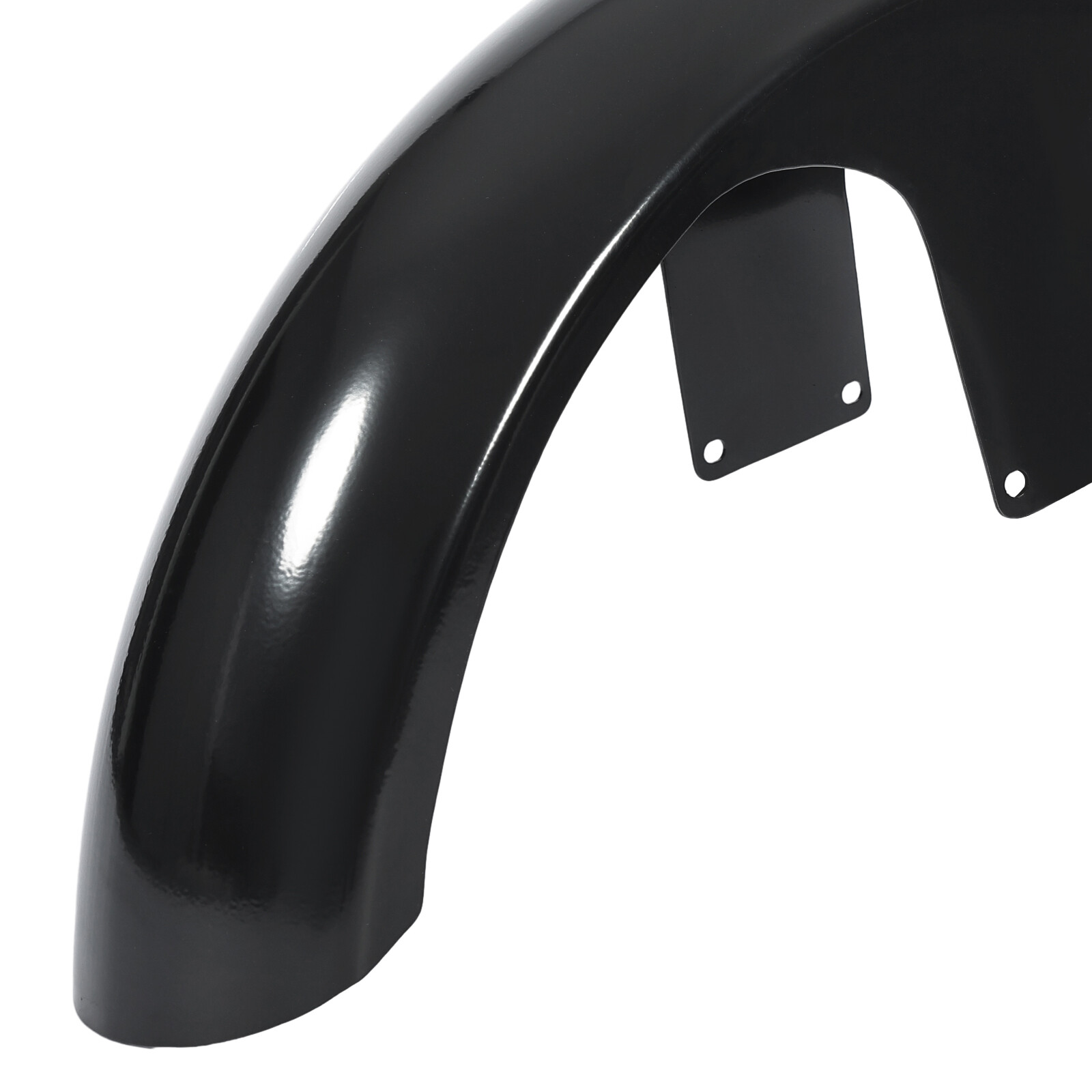 Black 26″ Wheel Wrap Front Fender For Harley Touring Electra Street Glide Bagger