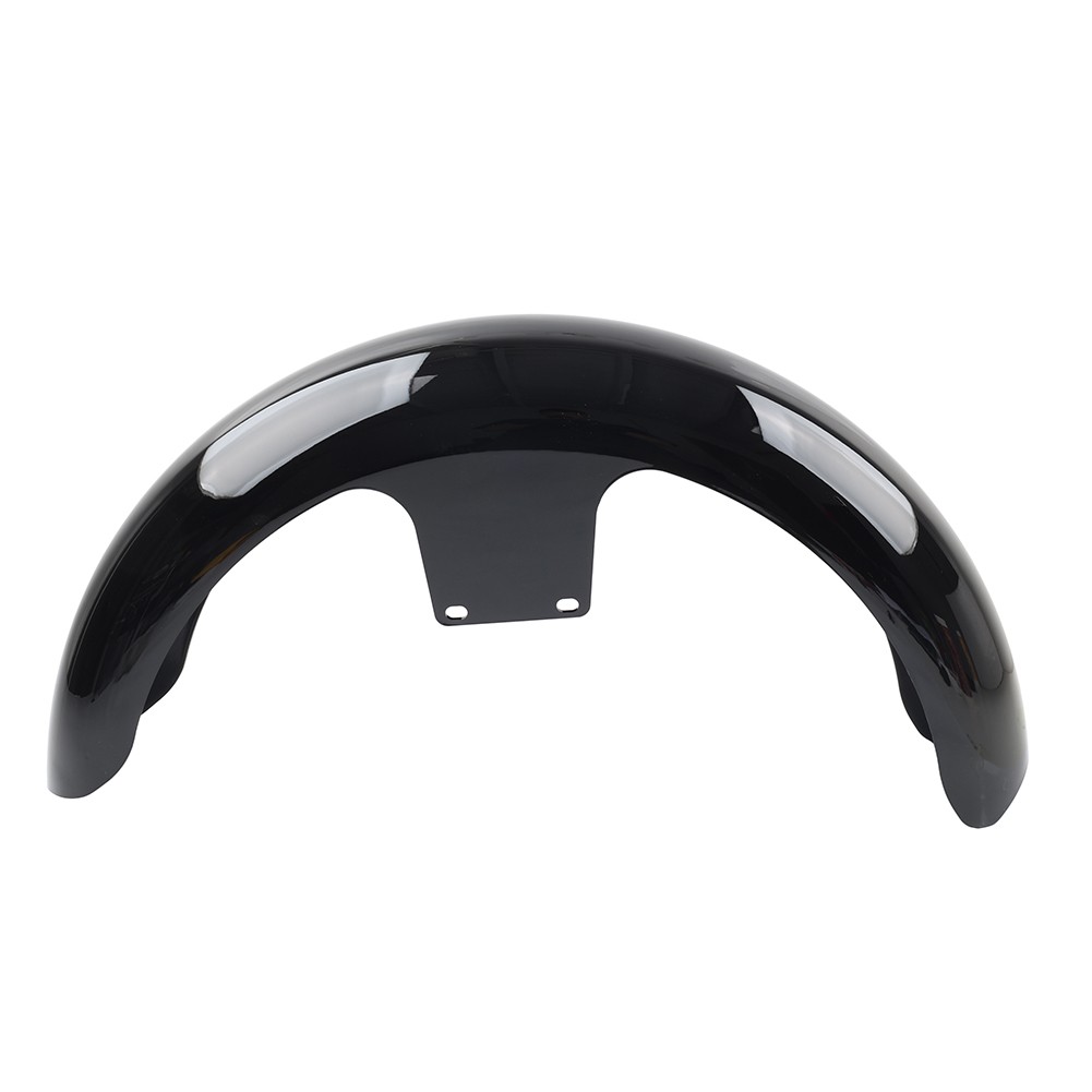 19″ Wheel Wrap Black Front Mudguard ABS For Harley Touring Road Street Glide