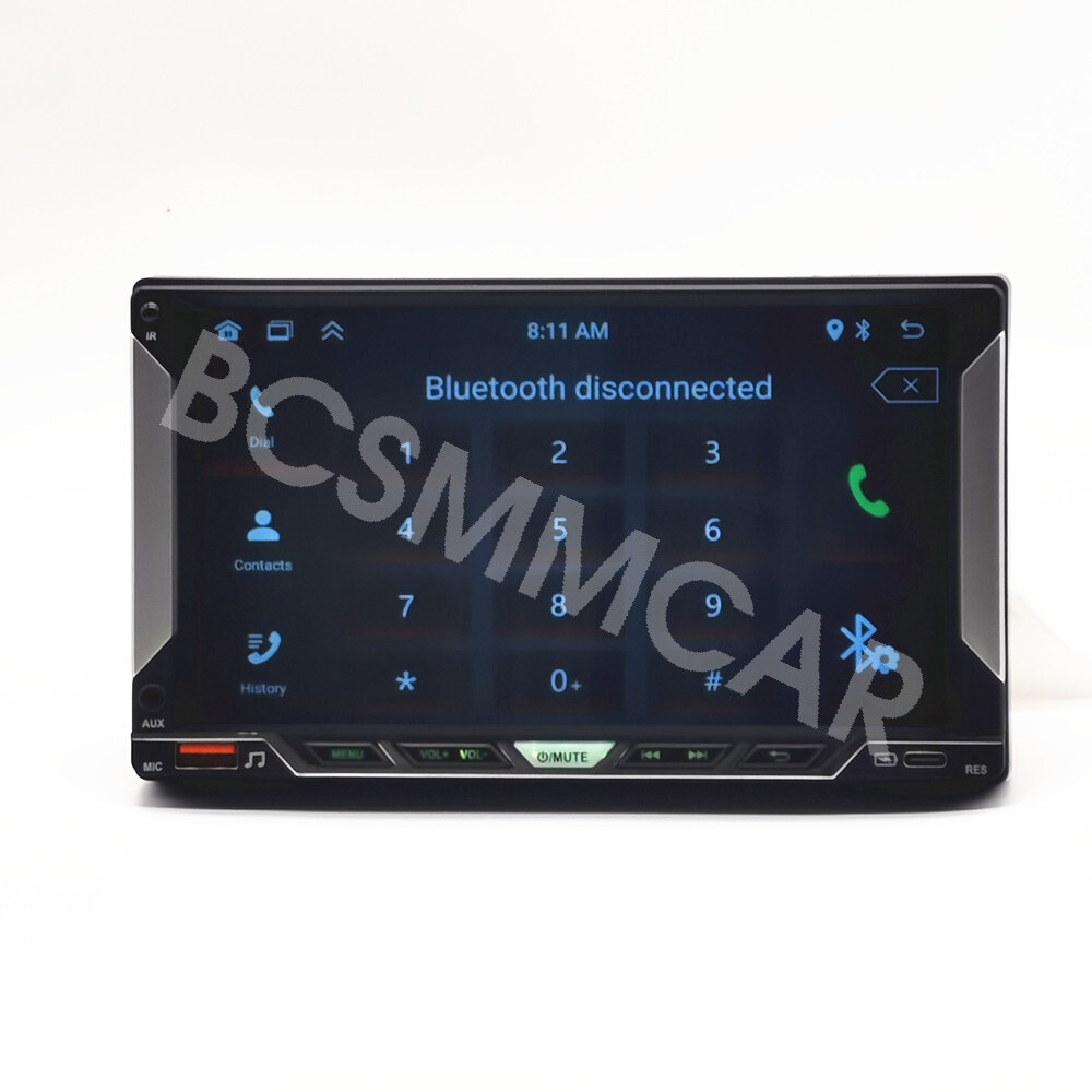 2DIN Car Stereo MP5 Player Touch Screen For Apple Carplay FM Radio GPS Navi WIFI