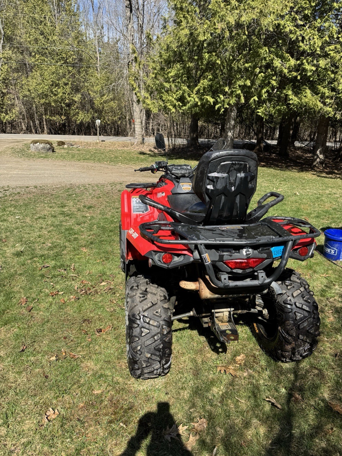 2018 CAN AM Outlander 450 With Front Winch And Ramps