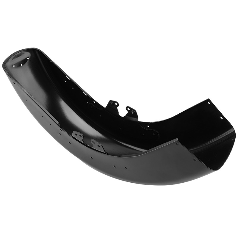 Vivid Black Front Fender For Harley Street Electra Glide Ultra Classic 2014-Up