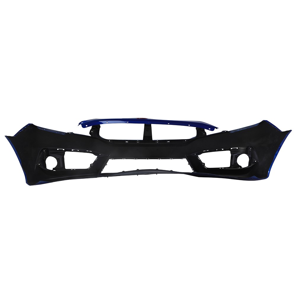 NEW Painted *B593M Blue* Front Bumper Cover for 2016 2017 2018 Honda Civic