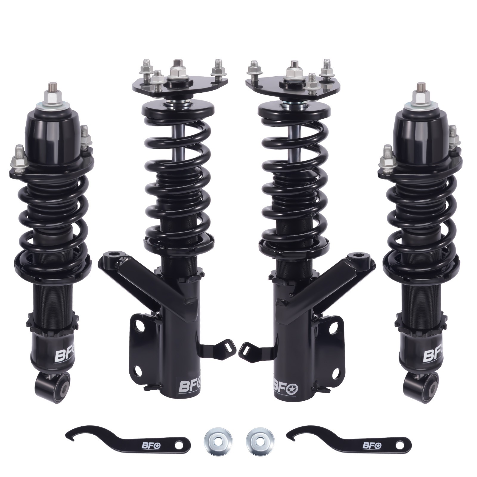 BFO Coilover Shocks & Springs for Honda Civic 2001-2005 Height Adjustable