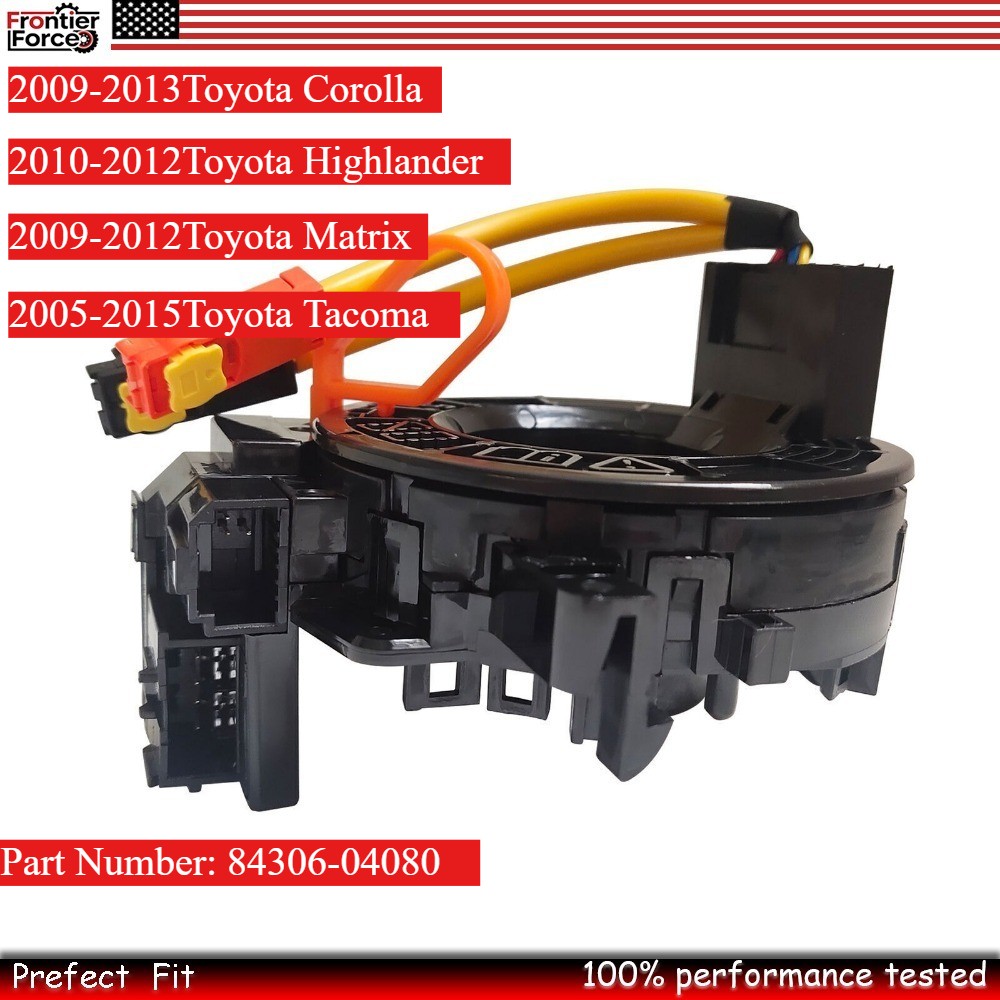Clock Spring 84306-04080 For 2005-2015 Toyota Tacoma Corolla Highlander Matrix
