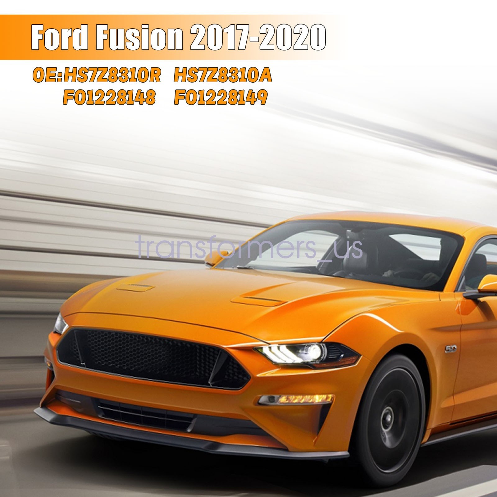 For Ford Fusion 2017-2020 New Engine Splash Shield Driver & Passenger Side Pair