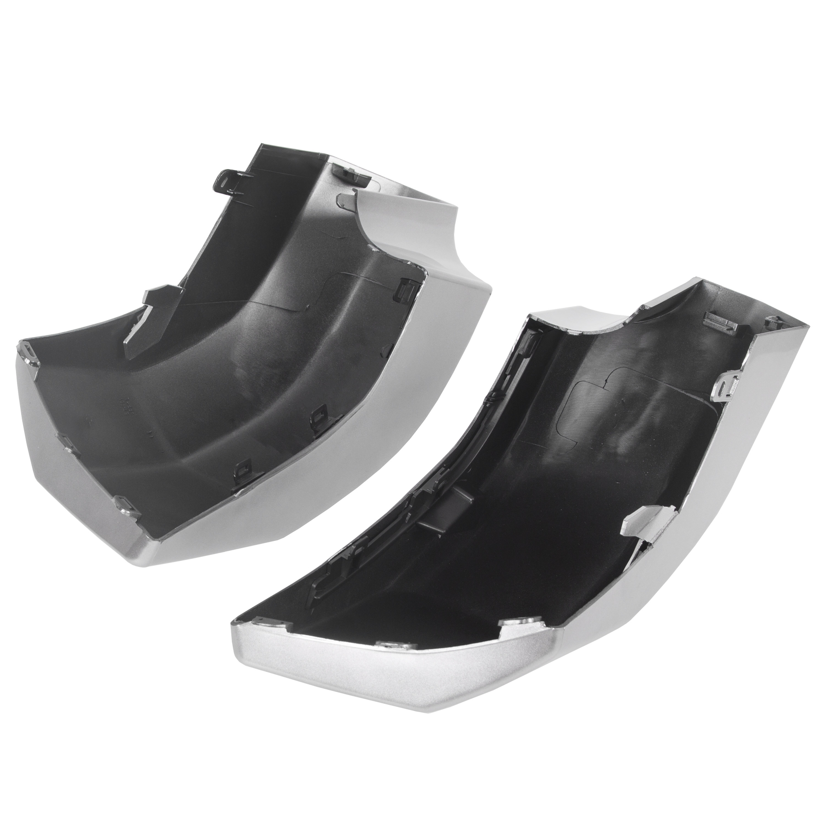 Rear Bumper Ends Caps Painted Silver LH+RH For Toyota FJ Cruiser 2007-2014 Pair
