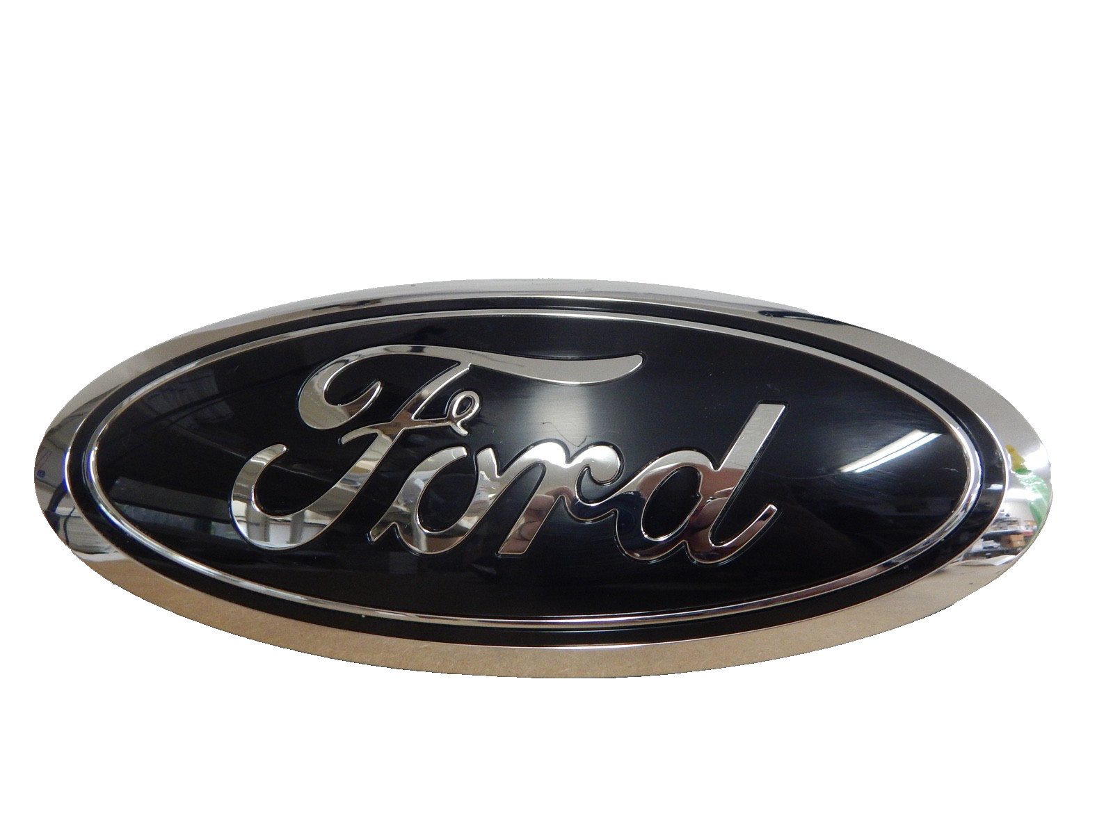 New OEM 2015-2024 Ford Expedition F150 Front Grill BLACK Chrome Emblem 9.5″ Oval
