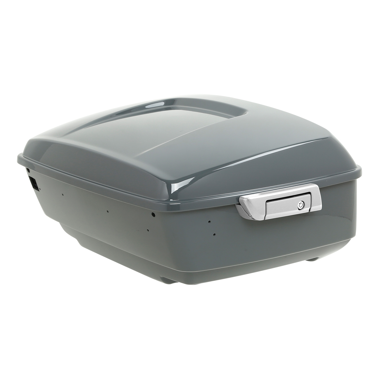 Gunship Gray King Trunk Pad Mount Rack Fit For Harley Touring Road Glide 2014-25