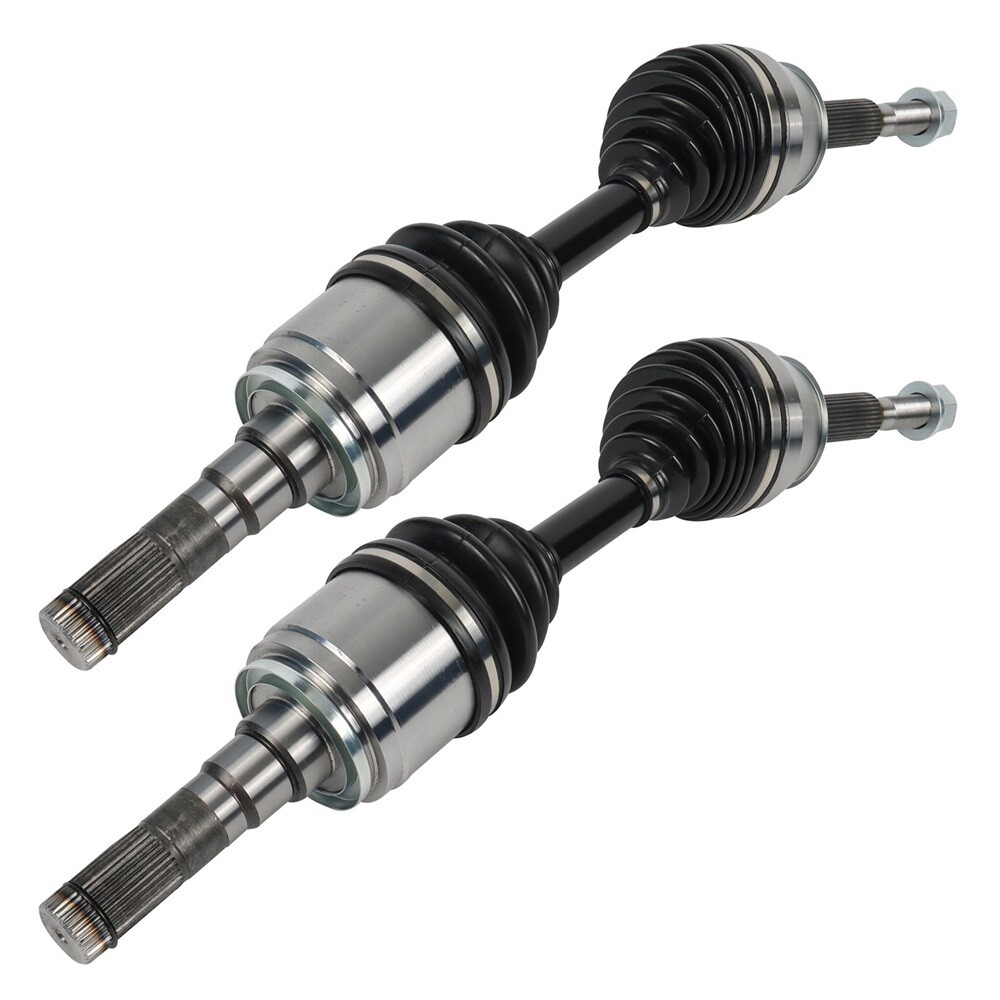 2x Front Left Right Side CV Axle Assembly For 2016-20 Nissan Titan XD 4WD Pickup