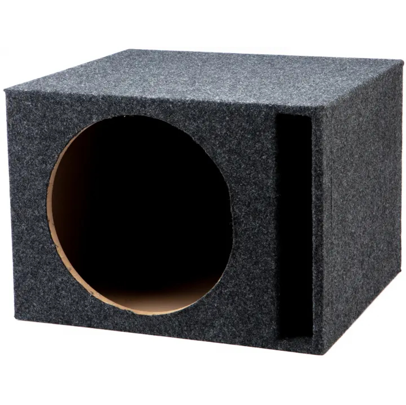 Car Audio Single 12″ Speaker Vented Subwoofer Stereo Sub Box Ported Enclosure