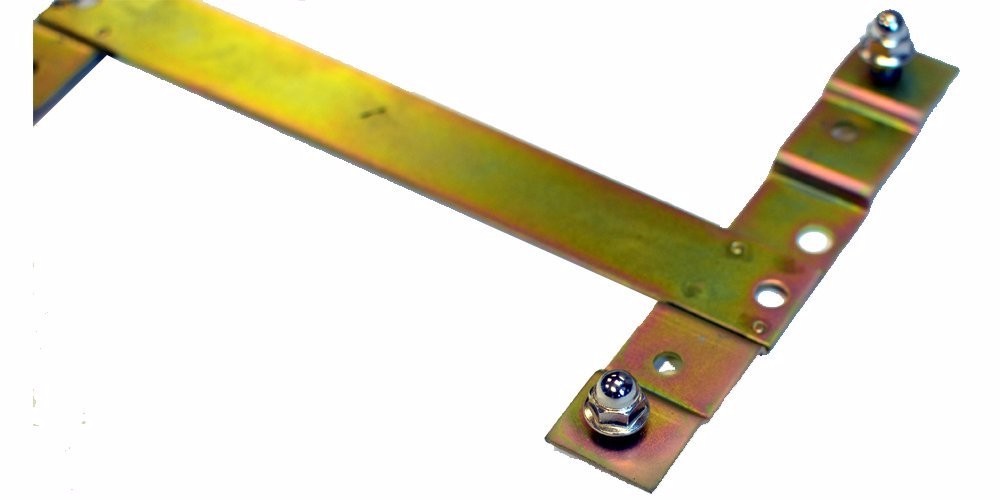 Volvo License Plate Mounting Frame Bracket Rear or Front New with Nuts 9154456