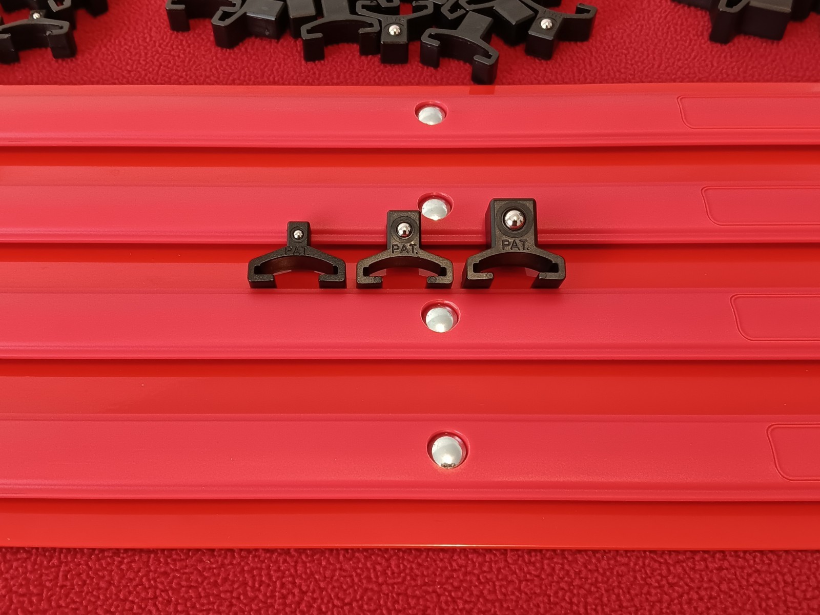 CRAFTSMAN 4-Row Socket Holder Rack +79 Socket Holders