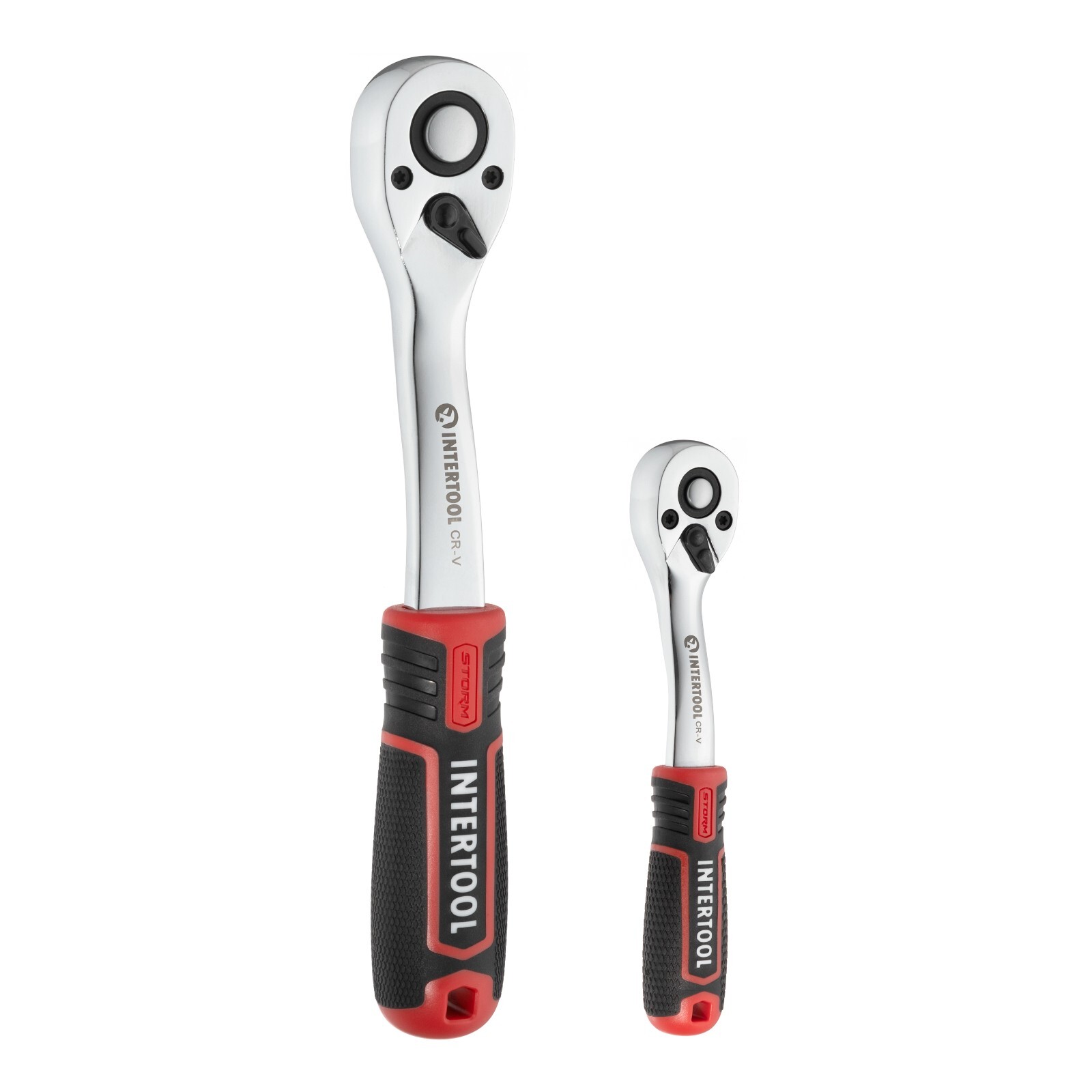 INTERTOOL 111pc 1/4″ and 1/2″ Ratchet Socket Wrench and Bit Set ET08-8111