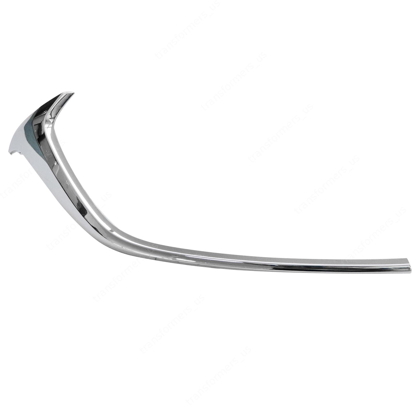 Bumper Trim Set Fit Mazda CX-3 2016-2021 Front Driver and Passenger Side Chrome