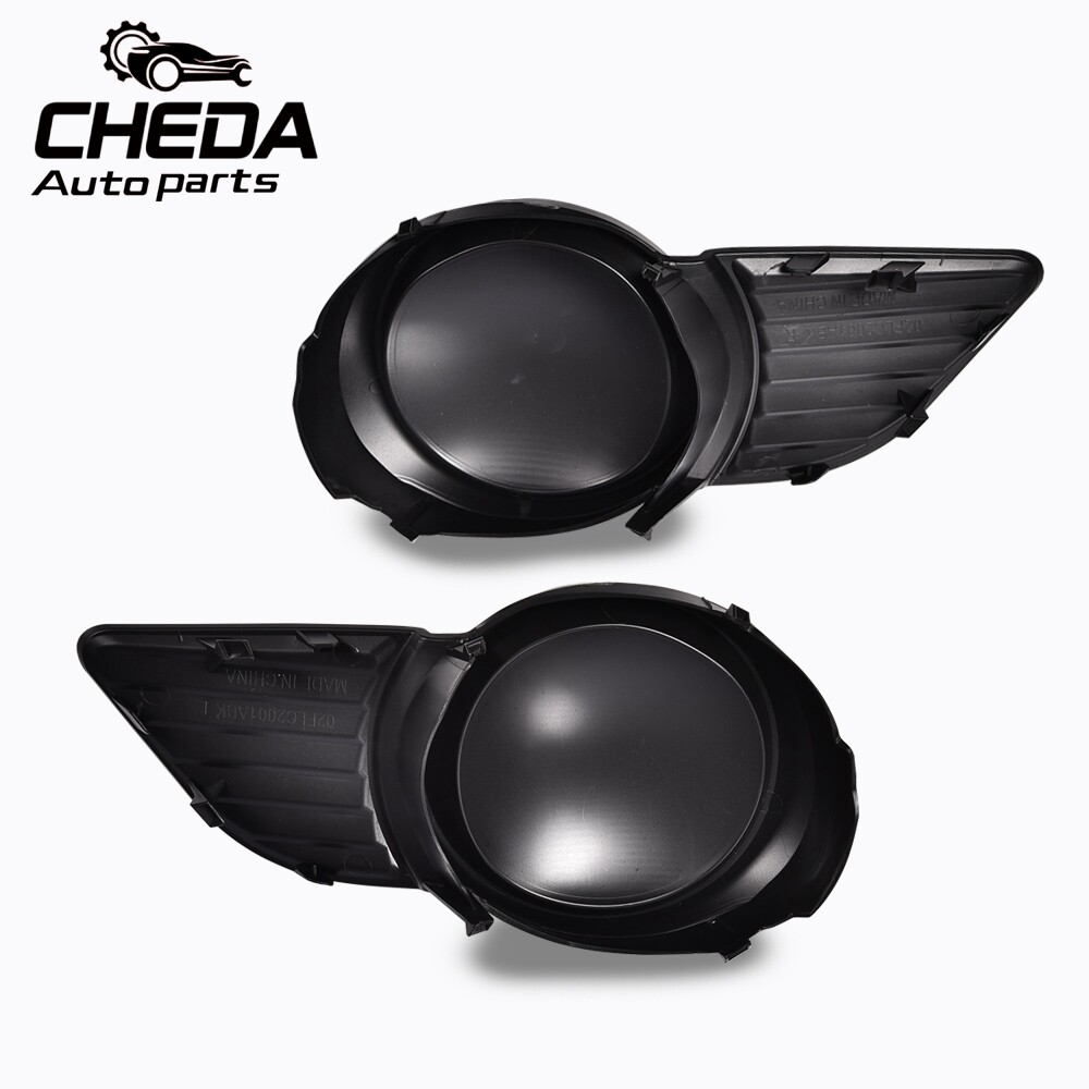 1Pair Fog Light Covers Driver & Passenger Side Fit For 2011-17 Toyota Sienna