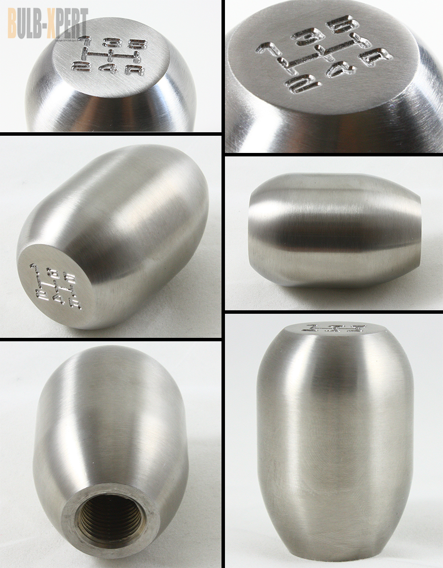 M10 X 1.25 1 LB TYPE R STYLE HEAVY WEIGHTED 5 SPEED STEEL SHIFT KNOB FOR MAZDA