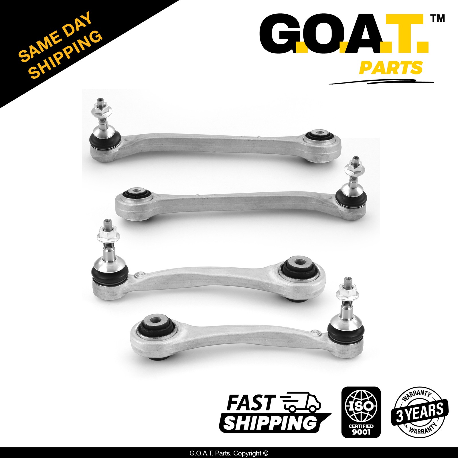 Rear Upper Forward & Rear Upper Rearward Control Arm Kit for BMW X6 X5 4 PCS