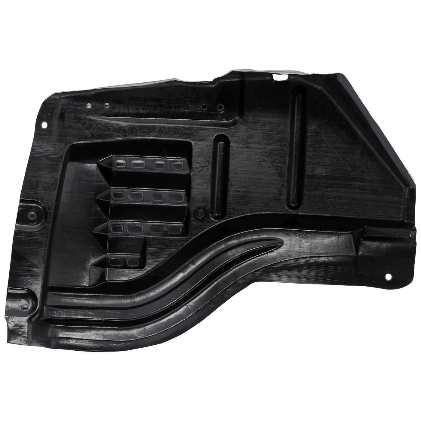 Fender Liner Set For 2007-13 Toyota Tundra w/Plastic Bumpr Front, Front Sect 2Pc