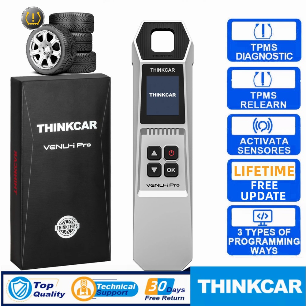 ThinkScan 689BT Car Diagnostic Scan Tool Bidirectional E.CU Coding TPMS 4 SENSOR