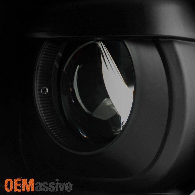 *PRO U-Bar Mono-Eye Style* Fits 2012 Tacoma LED Black Smoke Projector Headlight