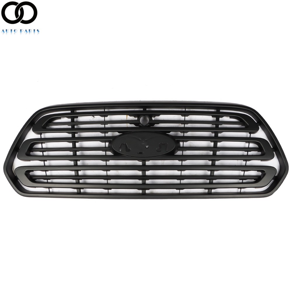Black Front Bumper Grille ABS Plastic Grill For Ford Transit 2015/2016/2018/2019