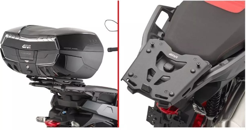 Original GIVI Aluminum Scooter Carrier Without a Storage Box Made In Italy