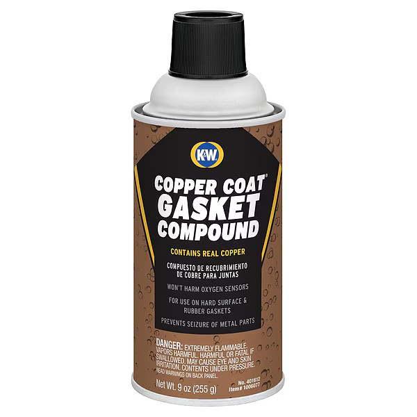 High Temperature Metallic Spray Gasket Sealer Copper Coat Compound Head & Intake