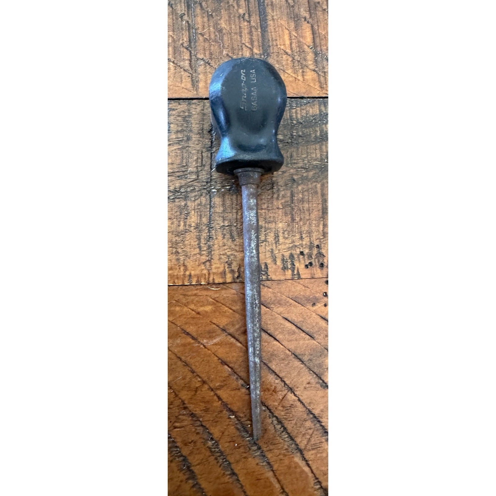 Vtg Snap-On Tools Black Handle Awl Pick 6ASAA USA