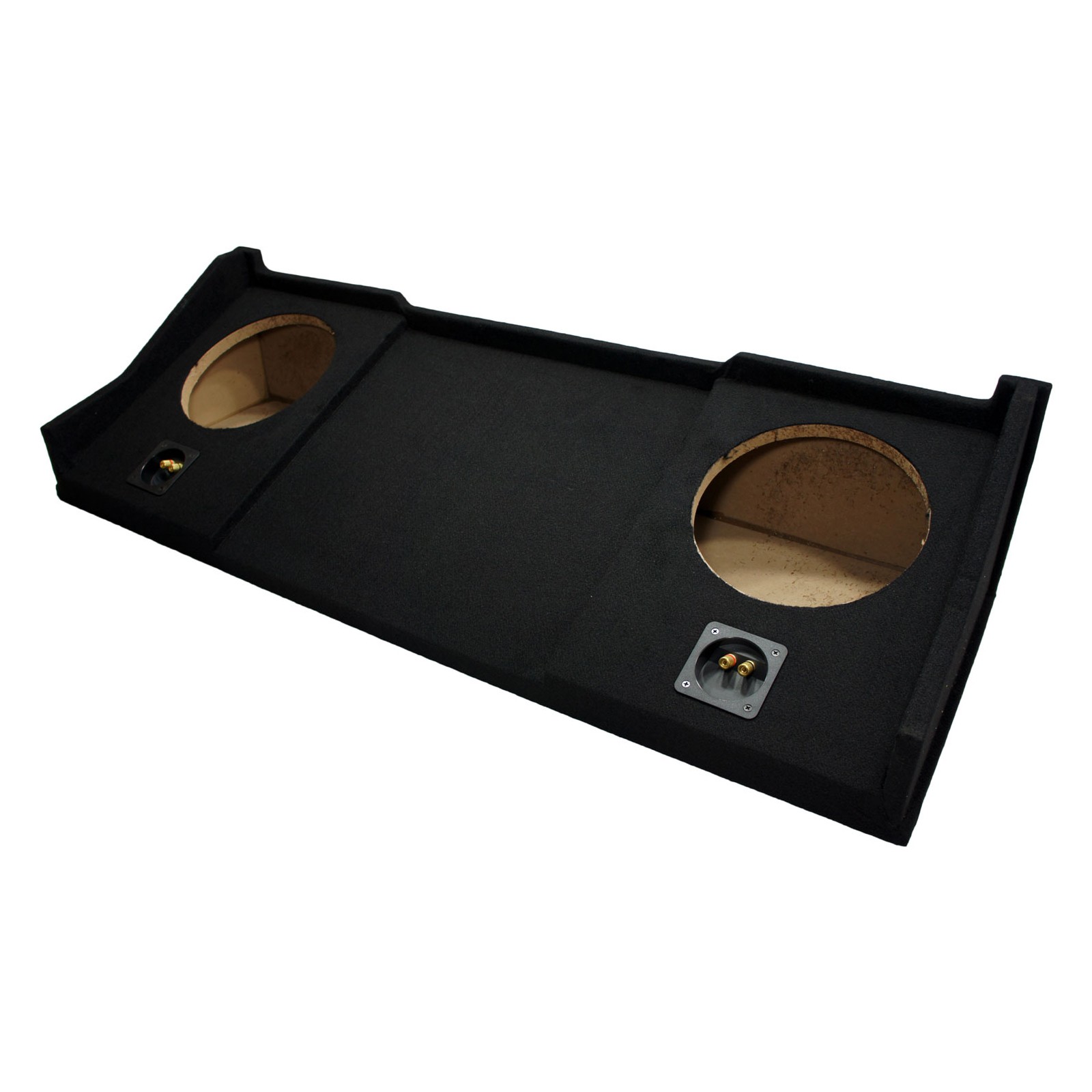 Custom Fits Dodge Ram Ext Crew Cab 98-01 Dual 10 Sub Enclosure Subwoofer Box
