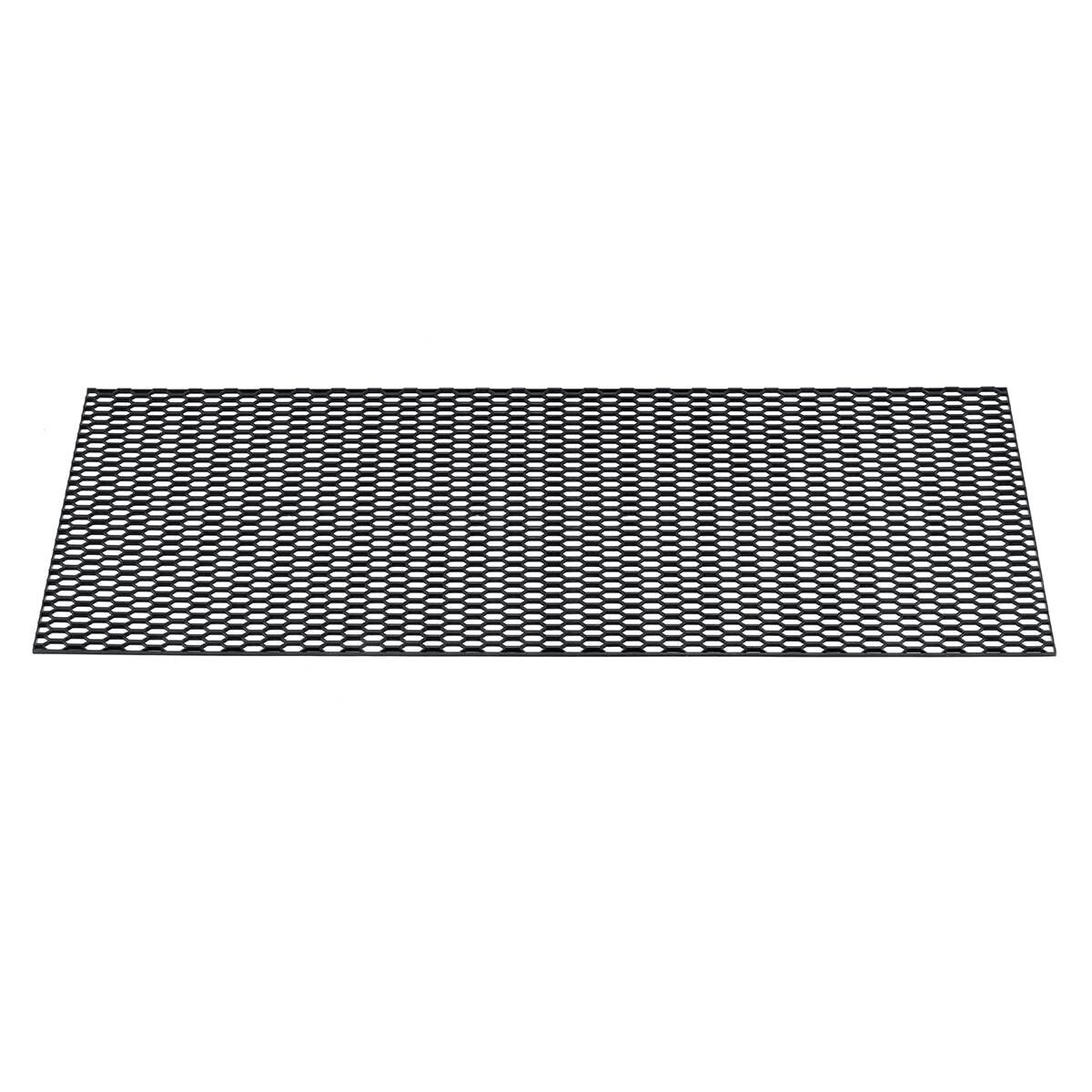 Universal Black ABS Plastic Racing Honeycomb Hex Mesh Grill Spoiler Bumper Vent