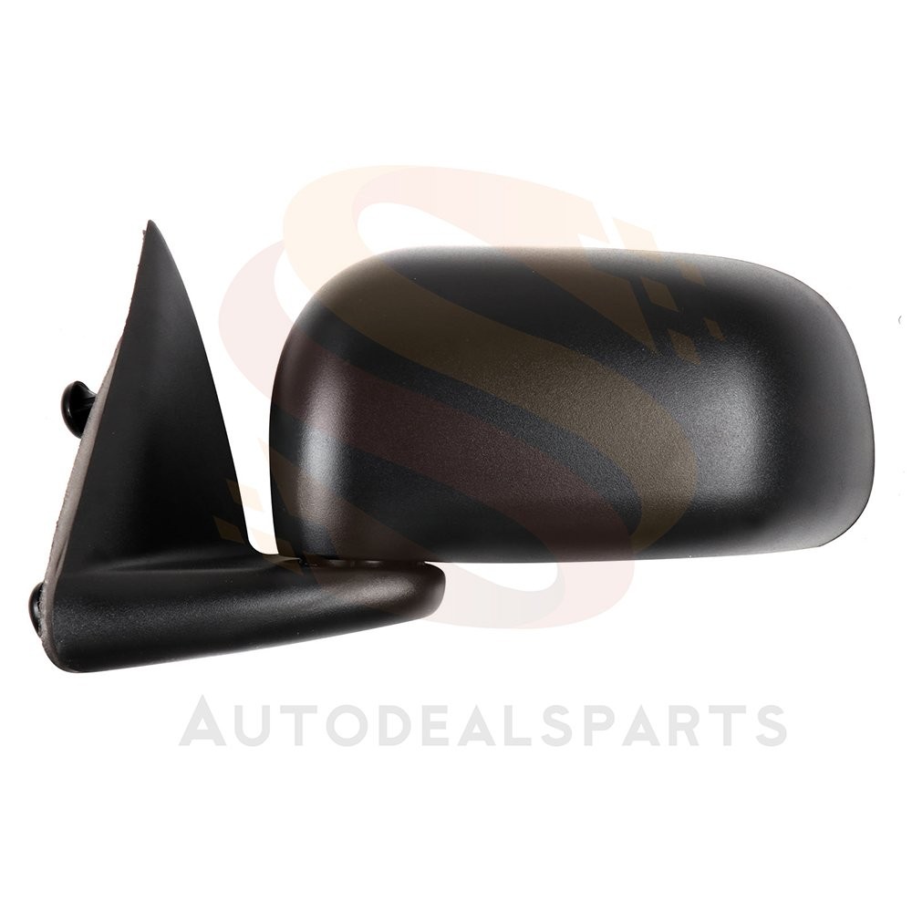 View Mirror Compatible With 2005-2011 Dodge Dakota Left Side Manual Fold Black