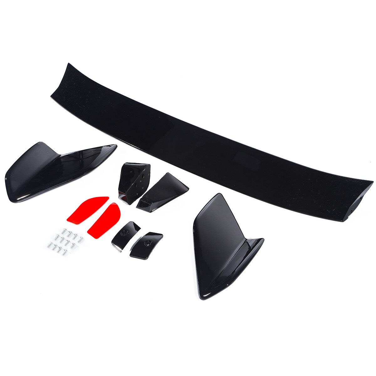 For 2016-2021 Honda Civic Hatchback Type-R Rear Trunk Spoiler Wing Glossy Black