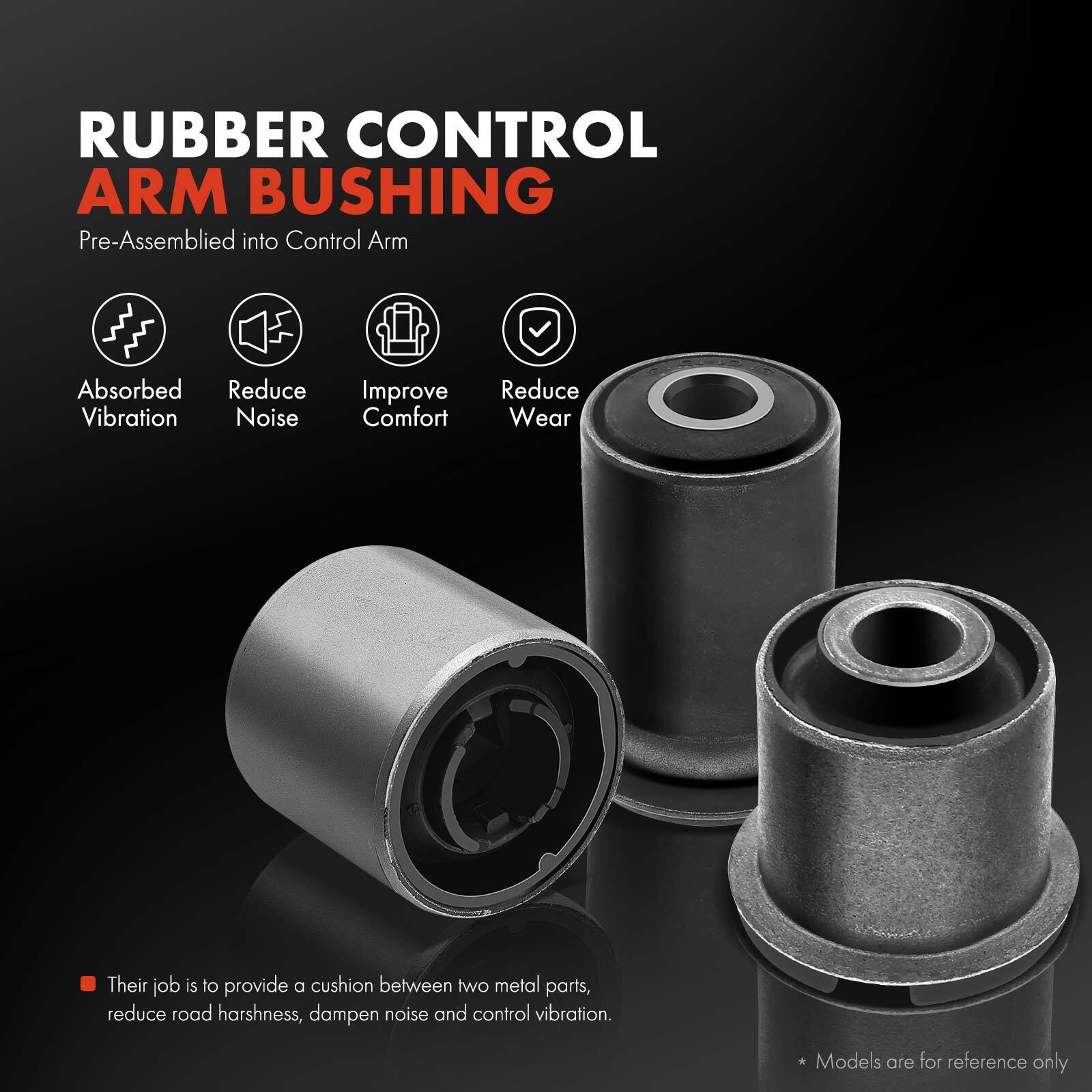 2x Rear Upper Lateral Arm w/ Bushing for Subaru Legacy 2000-2009 Outback Limited
