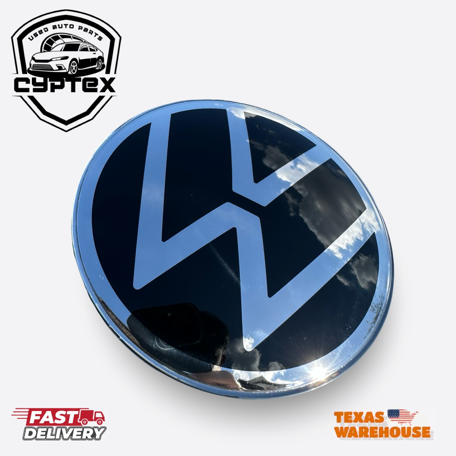 2022-2024 Volkswagen Taos Front Grille Emblem Logo Radar Compatible
