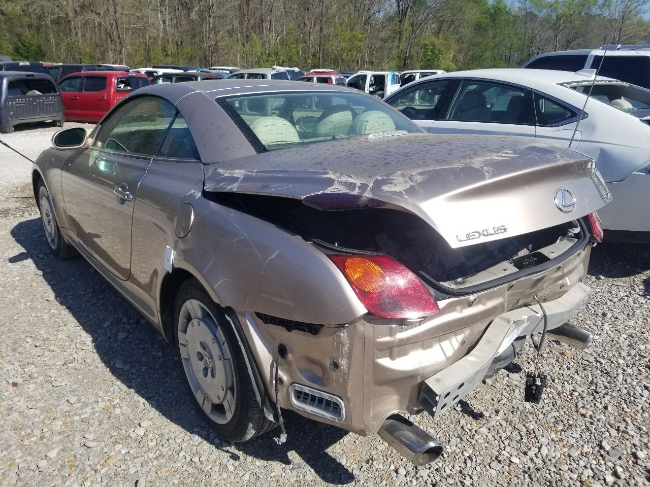 02 LEXUS SC430 OWNERS MANUAL