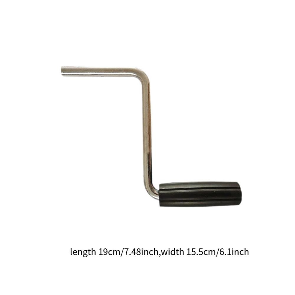 Trailer Jack Crank Handle Sturdy Replace Portable Efficient Easy to Install NEW