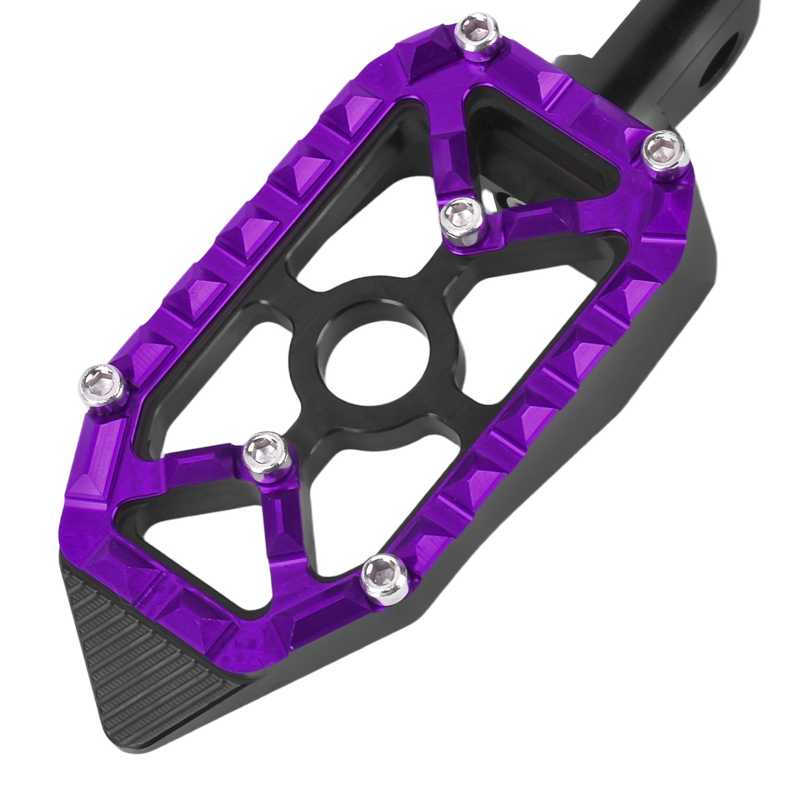 Purple Footboards Floorboards For Harley Touring Road King FLHR Road Glide 14-25