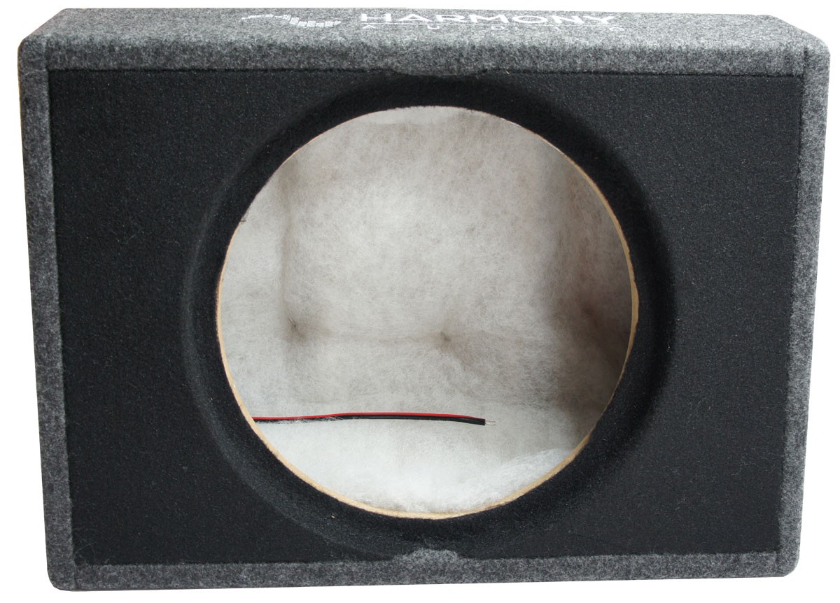 Harmony Audio HA-ET112 Single 12 Empty Sealed Truck Shallow Sub Box Enclosure