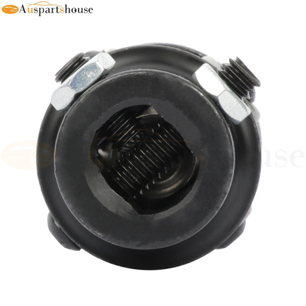 Single 3/4-30 Spline X 3/4 Inch DD Universal Steering U-Joint Shaft