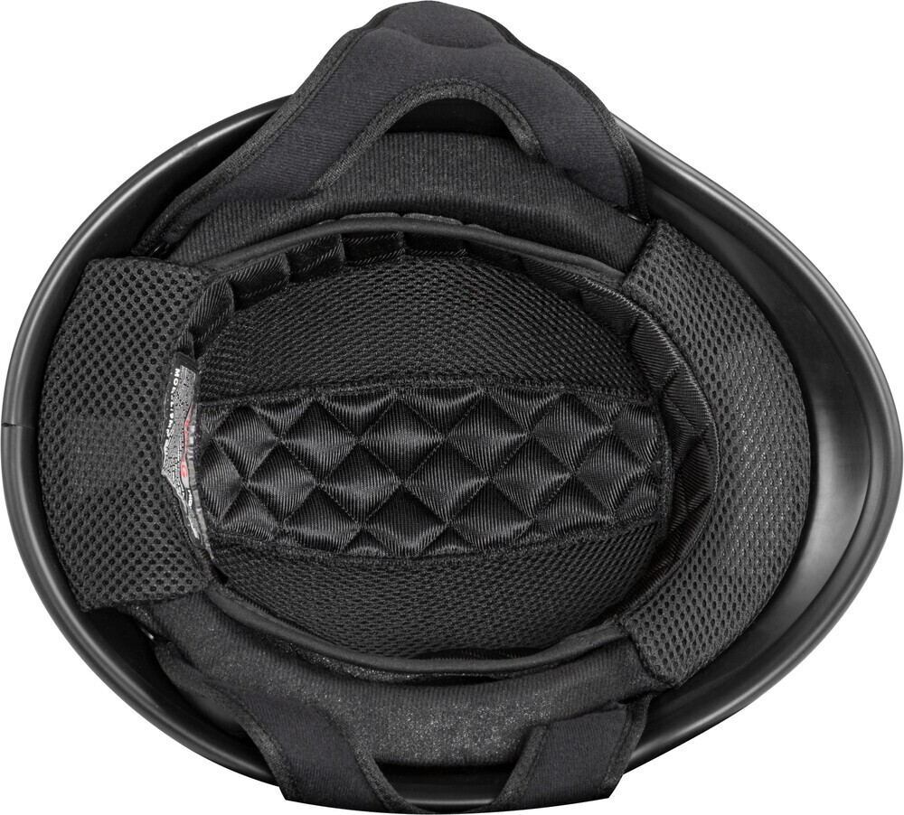 NEW HIGHWAY 21 9MM GERMAN BEANIE HELMET GLOSS BLACK XS- MOTORCYCLE