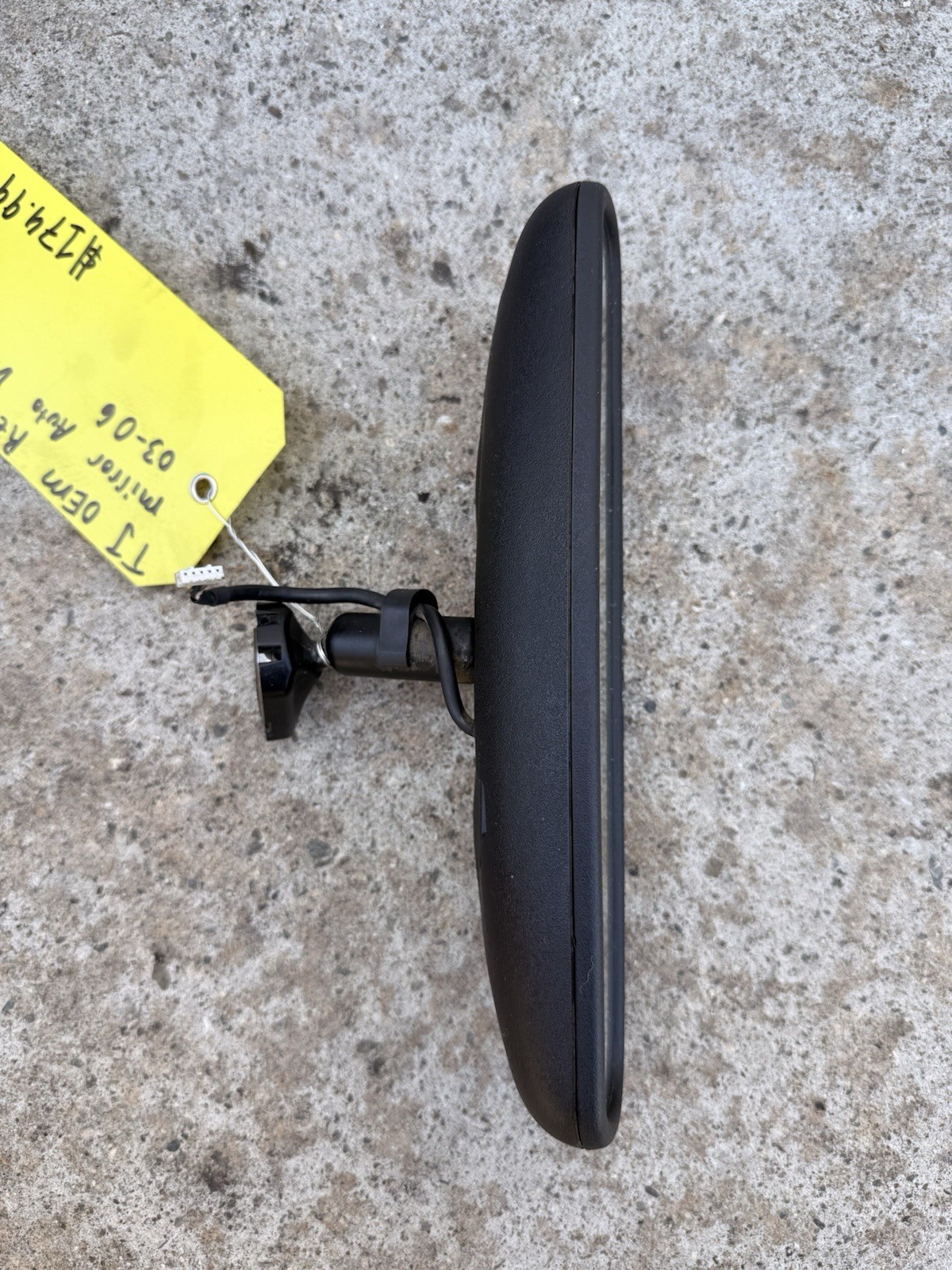 03-06 Jeep Wrangler TJ Rear View Mirror Auto Dimming OEM