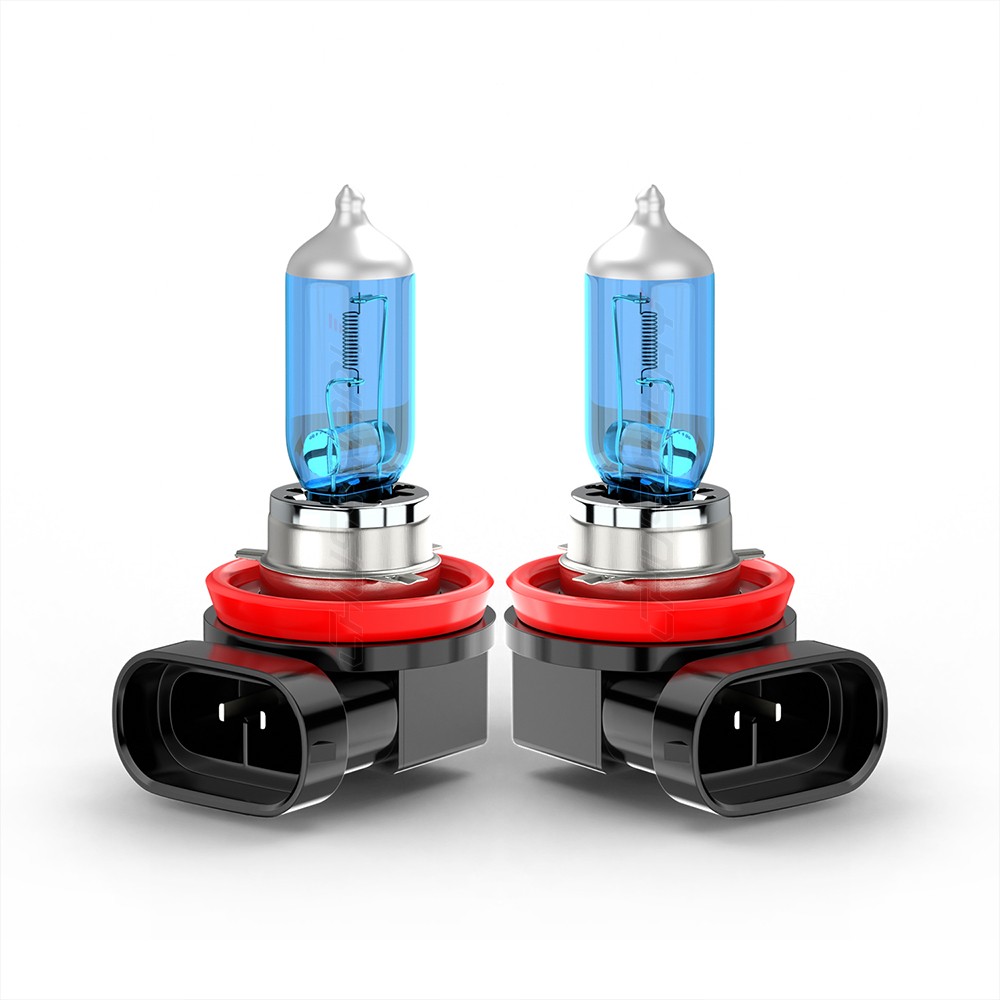 Halogen Headlight H11 Low Beam Bulbs Combo For Chevy Silverado 1500 2500HD 07-15