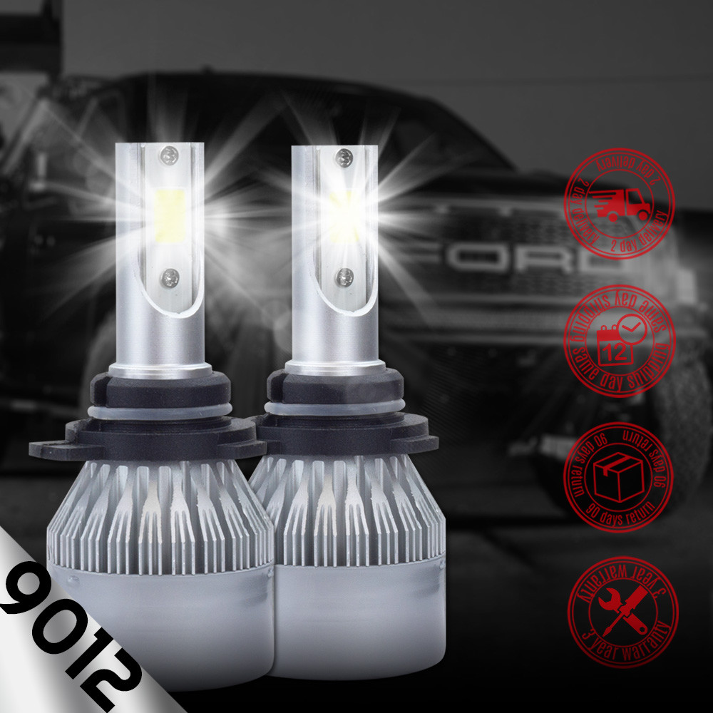 XENTEC LED HID Headlight Conversion kit 9012 6000K for 2013-2015 Dodge Dart