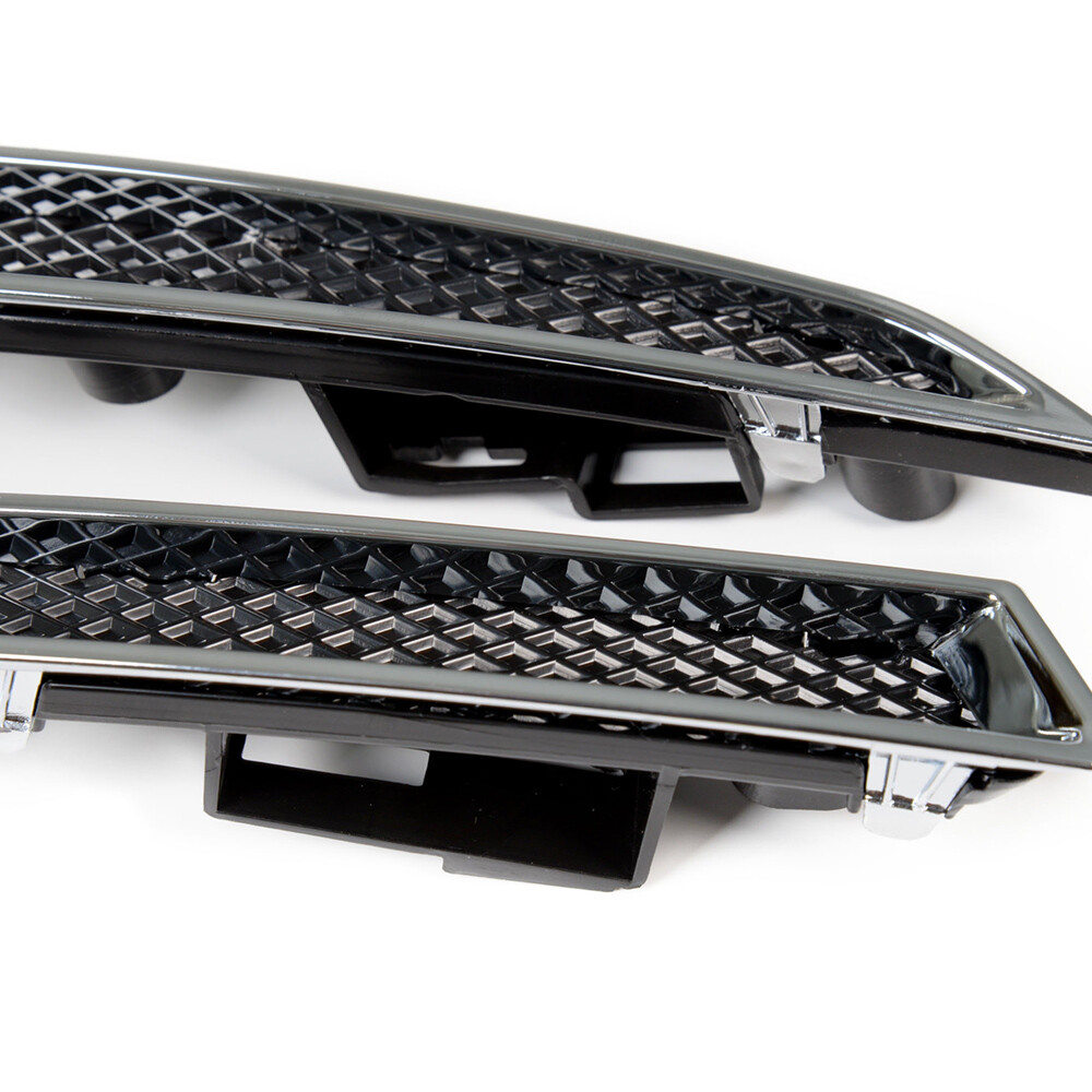 Pair Headlights Left & Right Lower Trim Moulding Fit For 2013-2016 Ford Escape