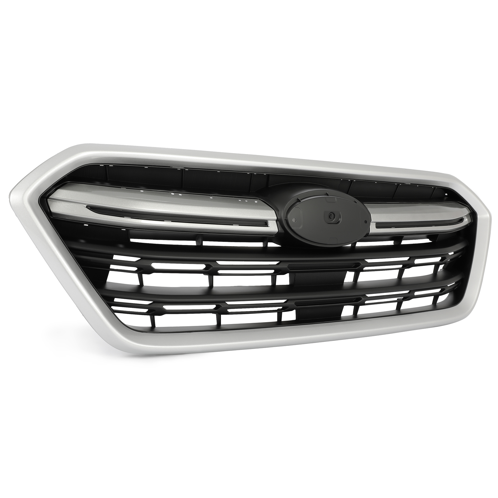 Front Upper Grille Black Painted Replacement For Subaru Outback 18-19 SU1200172