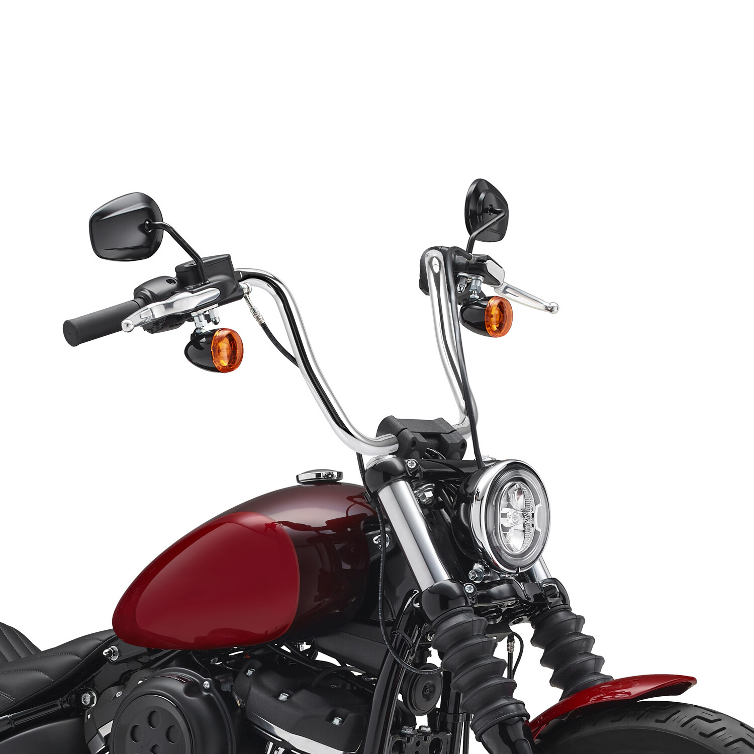 12″ 14″ 16″ Rise Meathook Bar Handlebar For Harley Street Glide Special 2014-23