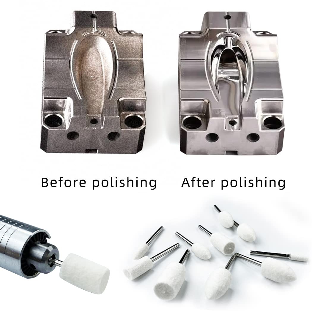 Buffing Wheel Polishing Bits for Dremel Tool Accessories Aluminum Resin…