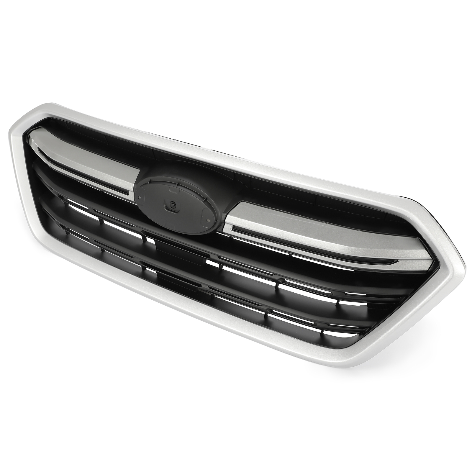 Front Upper Grille Black Painted Replacement For Subaru Outback 18-19 SU1200172