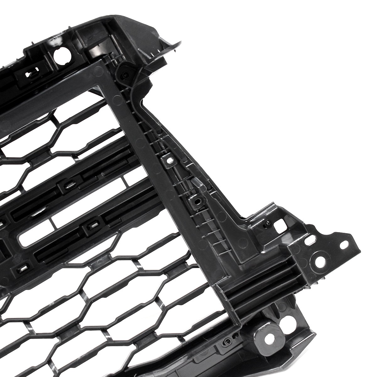 Billet Silver Front Bumper Grille Grill For 2019-2024 Ram 2500 3500 Tradesman