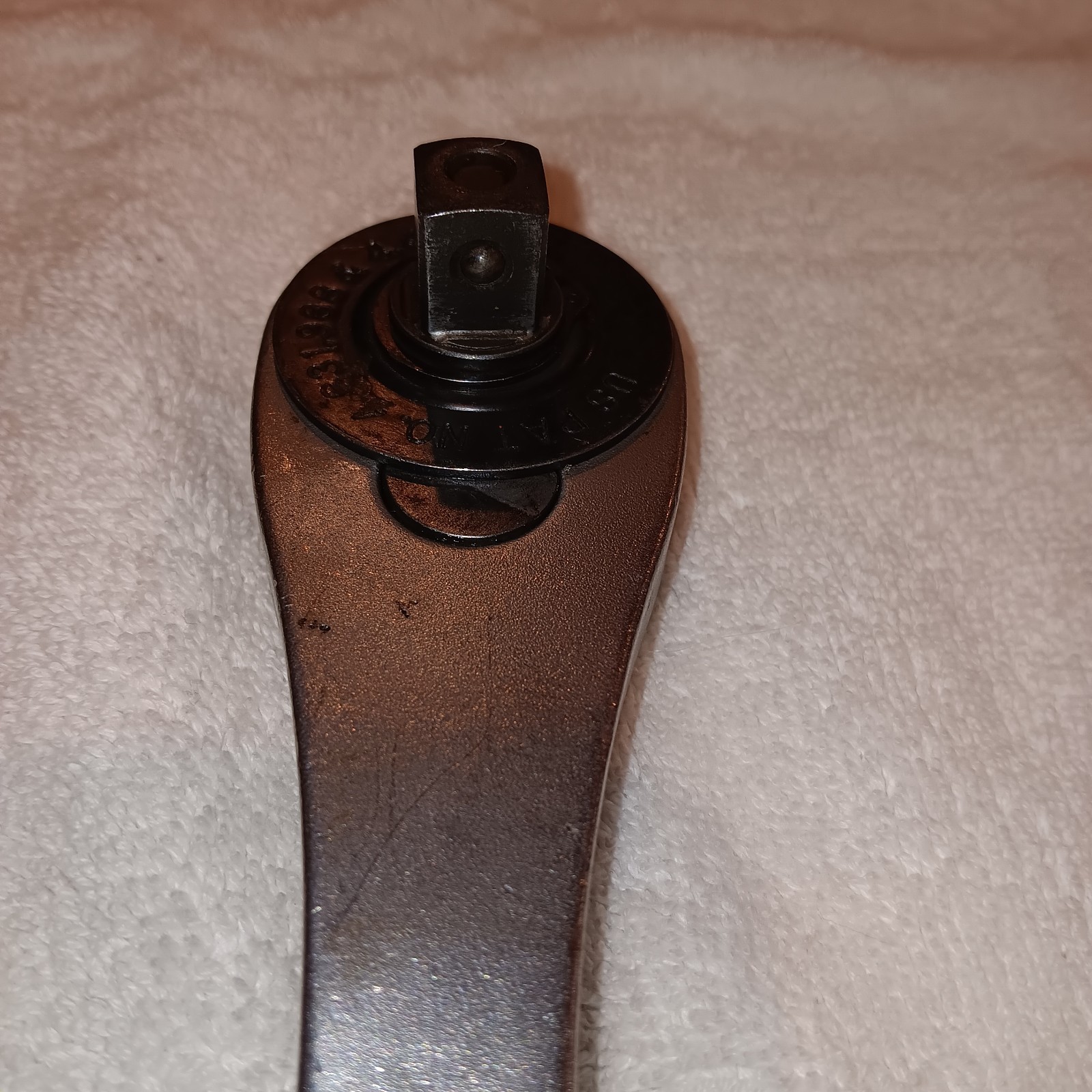 Vintage Craftsman 1/2″ Drive Stainless Steel 43763 Ratchet Socket Wrench Tool